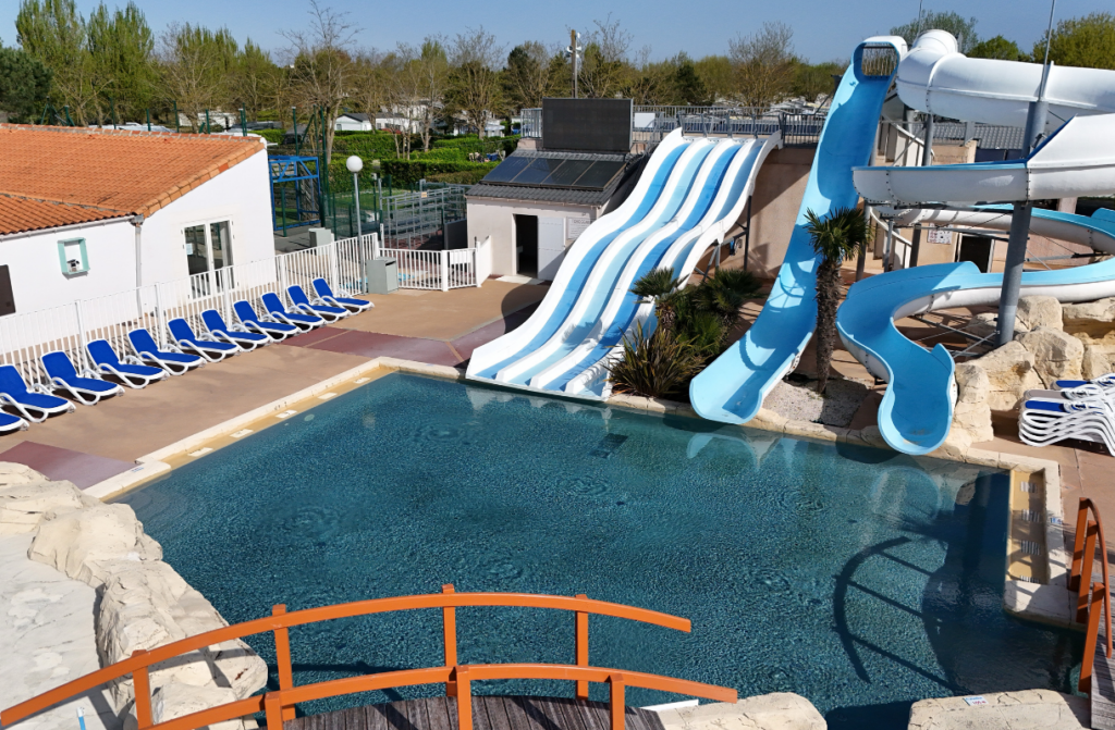 Espace aquatique du camping 4 étoiles à La Rochelle - Aytré