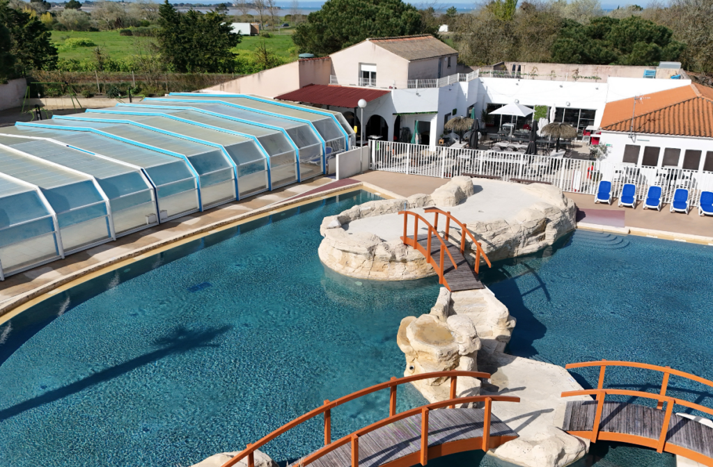 Espace aquatique du camping 4 étoiles à La Rochelle - Aytré